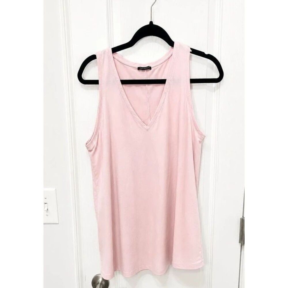Express Women’s Small Light Pink V-Neck Sleeveless Tank Top